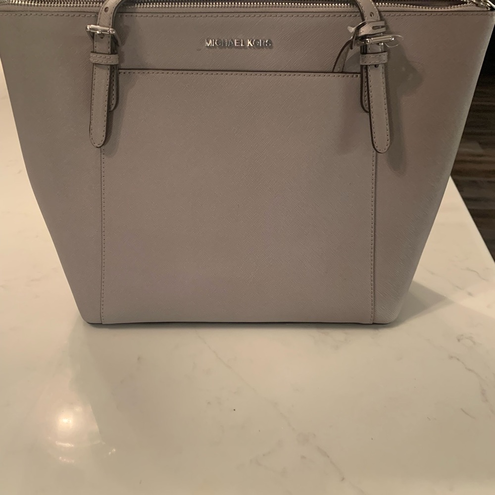 Grey large Michael Kors purse